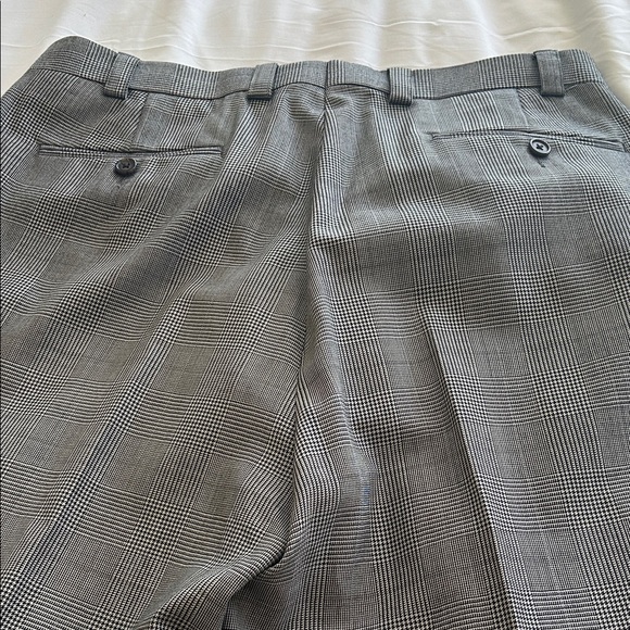 Ralph Lauren Gray Plaid Dress Pants - Picture 5 of 5